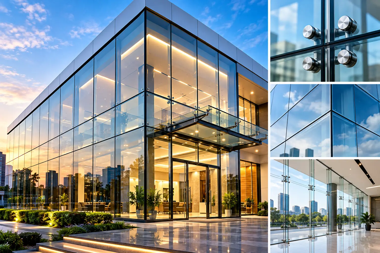 Structural glazing